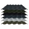 Steel Pantile Effect Roofing Sheet (33/1000) - PVC Plastisol Coated - 0.5mm / 0.7mm
