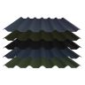 Steel Box Profile Roofing Sheet (34/1000) - PVC Plastisol Coated - 0.5mm / 0.7mm