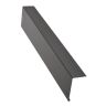 TRC Techno Plastisol-Coated Metal Edge Trim - Black - 2500mm x 50mm