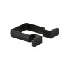 Brett Martin uPVC Squarestyle Guttering Downpipe Bracket - 65mm - Black