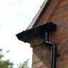 Brett Martin uPVC Prostyle Ogee Guttering External Angle - 106mm - Black