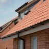 Brett Martin uPVC Roundstyle Guttering Downpipe - 68mm - Black