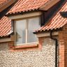 Brett Martin uPVC Roundstyle Guttering Downpipe - 68mm - Black