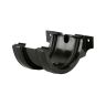Brett Martin uPVC Roundstyle Guttering Union Bracket - 112mm - Black