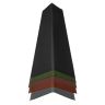 Onduline Bitumen Verge Piece - 1000mm x 410mm x 3mm