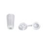 MegaSheet Corrugated Sheet Fixing Caps - Clear (Pack of 50)