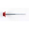 Onduline Capped Fixing Nails - 65mm x 18mm x 3.4mm - Red (Bag of 100)