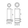 Lindab Steel Guttering - Drain Shoe