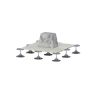 Castle Composites - A1 Fire Rated Adjustable Slope Correcting Pedestal
