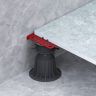 DD Standard Series - Adjustable Pedestal Wall Edge Abutment Accessory