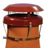 Anti-Downdraught Chimney Cowl and Birdguard - 170mm to 250mm