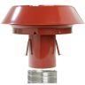 Anti-Downdraught Chimney Cowl for Flexible Flue Liners - 125mm to 150mm - Colt Top Range