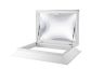 Coxdome Polycarbonate Rooftop Access Hatch with Upstand