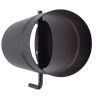 Vitreous Enamel Stove Pipe Damper - 125mm/150mm - 250mm