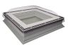 Fakro Flat Roof Window - Domed and Manually Opening - Secure Double Glazing [DMC-C P4]