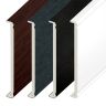 Double-Ended Ogee UPVC Fascia Board - 5000mm x 400mm x 18mm