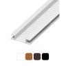 UPVC Soffit Board Ventilation Strip - 10mm Airspace (5000mm x 49mm)