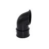 Aquaflow UPVC Half Round Guttering Downpipe Shoe - 68mm