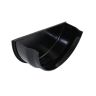 Aquaflow UPVC Half Round Guttering Internal Stop End - 112mm x 51mm