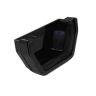 Aquaflow UPVC Squareline Guttering External Stop End - 114mm x 59mm