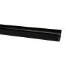 Aquaflow UPVC Universal XL Half Round Guttering - 4000mm x 114mm x 71.5mm