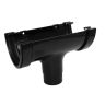 Aquaflow UPVC Universal XL Half Round Guttering Running Outlet - 114mm x 71.5mm