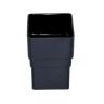Aquaflow UPVC Squareline Guttering Downpipe Socket - 65mm x 65mm