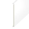 Box End Standard UPVC Fascia Board - Smooth White (1250mm x 450mm x 9mm)