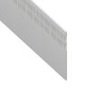 UPVC Double Vented Soffit Board - Flat 25mm Airspace - Smooth White (5000mm x 9mm)