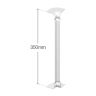 Ogee UPVC Fascia & Capping Board 90° Internal Corner Trim - Smooth White (350mm)
