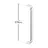 Ogee UPVC Fascia & Capping Board Joint Trim - Smooth White (350mm)