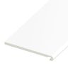 Bull-Nosed UPVC Fascia Board - Smooth White (5000mm x 18mm)