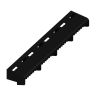 Polypropylene Slide And Lock Over-Fascia Ventilator - Black (1000mm)