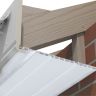 Recycled UPVC Hollow Soffit Board - Smooth White (5000mm x 100mm x 9mm)