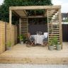 Forest Garden - Dining Pergola - 249cm x 304cm x 244cm