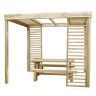 Forest Garden - Dining Pergola - 249cm x 304cm x 244cm