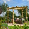 Forest Garden - Premium 90 Degree Radial Pergola