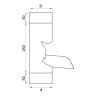 Lindab Steel Guttering - Manual Diverter - Magestic Galvanised