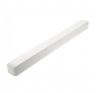 Freefoam - Double Ended Plain Fascia Corner - 600mm - White