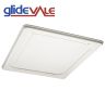 Glidevale Part L Plastic Push Up Loft Access Door with Anti-Wind Uplift - 717 x 555 - White