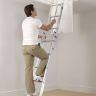 Manthorpe 2 Section Aluminium Loft  Ladder - 2600mm