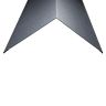 Barge Board - 3000mm - 90 Degree - Galvanised