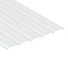 Steel Box Profile Internal Liner Panel (20/1000) - Bright White Polyester Paint Coated - 0.4mm / 0.7mm