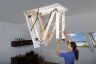 Fakro LWK Komfort - Folding Wooden Loft Ladder and Hatch