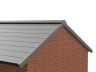Manthorpe Linear Verge Eaves End Closure - 121 x 68 x 20mm