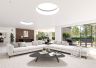 Brett Martin Circular Glass Fixed Clear Double Glazed Flat Rooflight