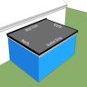 Classic Bond - EPDM Rubber Flat Roof Kit with Trims