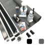 Classic Bond - EPDM Rubber Flat Roof Kit with Trims