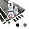Classic Bond - EPDM Rubber Garage Roof Kit with Trims
