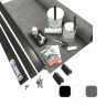Classic Bond - EPDM Rubber Porch Roof Kit with Trims